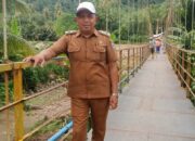 Jembatan Gantung di Kenagarian Aur Begalung Direhab, Masyarakat Setempat Apresiasi Pemkab Pesisir Selatan