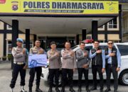 Respon Cepat Pelayanan, BRI Serahkan Ambulance untuk Polres Dharmasraya