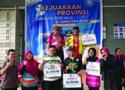 PTM Jam Gadang Kota Bukittinggi Gemilang Boyong 3 Medali Emas dan 2 Medali Perak Pada Kejurprov Tahun 2025