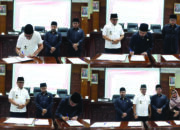 Pemko dan DPRD Kota Bukittinggi Tandatangani Nota Kesepakatan Bersama dan Nota Persetujuan Bersama Rancangan Peraturan Daerah