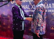 Wakil Wali Kota Bukittinggi Ibnu Asis Sambut Kedatangan Kafilah Kabupaten Kota MTQ Nasional ke 41 Tahun 2025