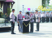 Polresta Bukittinggi Gelar Kegiatan Serah Terima Jabatan Kasat Pam Obvit