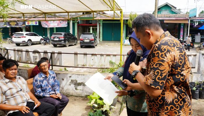 Tak Perlu ke Kantor, Warga Sinuruik Kini Bisa Akses Informasi Pertanahan Lewat Sentuh Tanahku