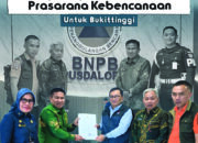 Pemko Bukittinggi Koordinasi Dengan BNPB Sekaligus Menyampaikan Surat Pemerintah Kota Bukittinggi