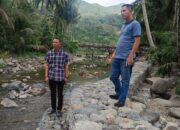 Dalam Rangkaian Reses, Ali Muda Tinjau Pembangunan Pebahan Tebing Batang Ombak di Jorong IX Abam Pasaman