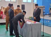 Lantik Pimpinan Tinggi Pratama, Hendrajoni: Segera Lakukan Terobosan dan Inovasi