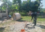 Bulan Ramadan, Ternyata Tak Halangi Satgas TMMD di Pessel Genjot Bangun Fasilitas MCK untuk Rakyat