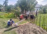 Satgas TMMD di Pessel Mulai Kerjakan Pembangunan Titik MCK dan Sumber Air Bersih di Kampung Bukit Tambun Tulang