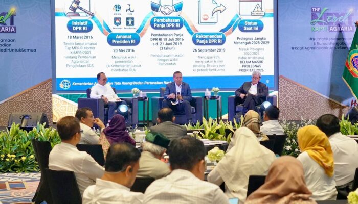 ATR/BPN Gandeng KAPTI-AGRARIA Perkuat Substansi RUU Administrasi Pertanahan