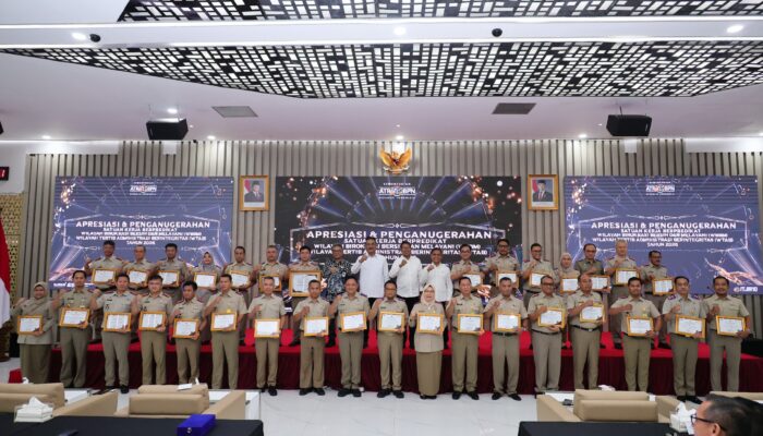 32 Satker ATR/BPN Terima Penghargaan Integritas, Bukti Komitmen Reformasi Birokrasi