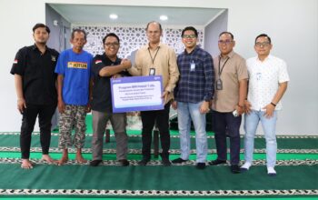 Terima Kasih BRI Region 3 Padang yang Bangun Musalla untuk Penghuni Huntara Pauh