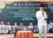 Pererat Hubungan Kekeluargaan, Ikatan Keluarga Bayang di Kota Batam Gelar Buka Puasa Bersama