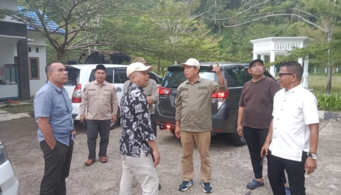 Tingkatkan Kenyamanan Pengunjung, Pemkab Pesisir Selatan Tata Kawasan “Rest Area” Bendungan Batang Tarusan