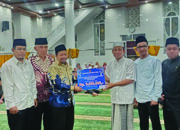 Syaiful Efendi Ketua TSR III Bukittinggi Jelaskan Progul Wali Kota dan Wakil Wali Kota Bukittinggi di Masjid Istiqomah Kubu Tanjung