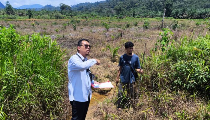 Pastikan Data Tanah Akurat, Panitia A BPN Pasaman Barat Turun Verifikasi Lapangan di Sinuruik dan Kajai