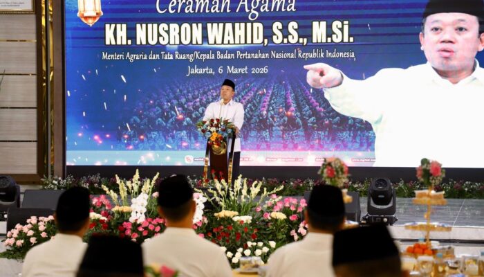 Ceramah di Markas Marinir Cilandak, Menteri Nusron: Al-Qur’an Petunjuk Bagi Umat Beriman