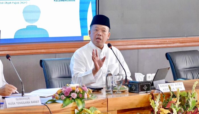 Nusron Usul BPHTB Gratis untuk Warga Miskin, Dorong Sertifikasi Tanah di NTB
