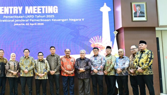 Hadiri Entry Meeting BPK di Jakarta, Ketua DPRD Sumbar Muhidi Tekankan “Good Governance”