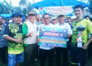Wakil Bupati Pesisir Selatan Risnaldi Ibrahim Tutup Resmi Zulpian DPRD Cup II di Lapangan Lembah Rumbio Ganting