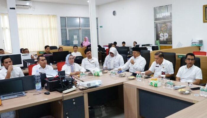 Monitoring di Kantah Pasaman Barat, BPN Sumbar Perkuat Tata Kelola dan Pelayanan Publik