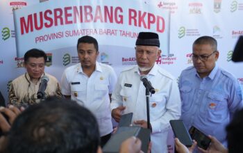 Pemprov Sumbar Kejar Pertumbuhan Ekonomi 6,9 Persen