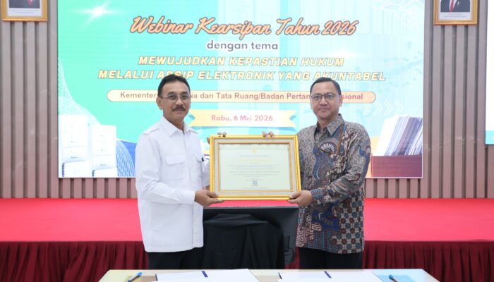 ANRI Apresiasi ATR/BPN atas Penyelamatan Arsip Bernilai Sejarah