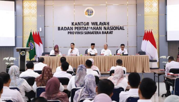 Kantor Pertanahan se-Sumbar Satukan Langkah Tangani Persoalan Tanah Kawasan Hutan