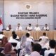 Jajaran Kantor Pertanahan Kabupaten/Kota se-Sumatera Barat mengikuti rapat koordinasi penanganan tanah kawasan hutan dan aset pemerintah yang diselenggarakan Kantor Wilayah BPN Provinsi Sumatera Barat di Padang, Selasa (19/5/2026).