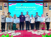 Kerjasama dengan Polda Sumbar, BRI BO Padang Panjang Serahkan KUR Mikro Ketahanan Pangan