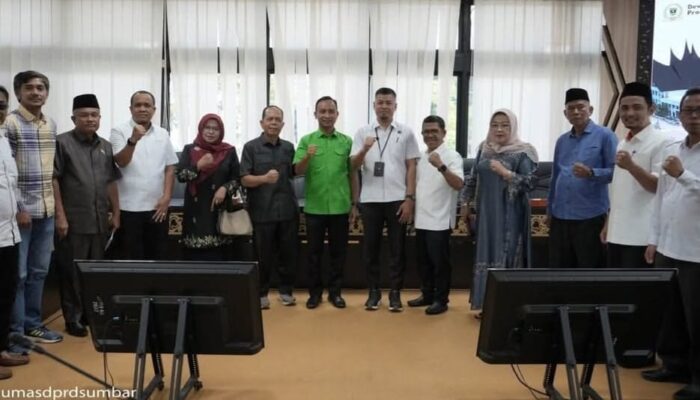 DPRD Sumbar Terima Kunjungan Pansus I DPRD Tanah Datar untuk Konsultasi Pembahasan LKPJ
