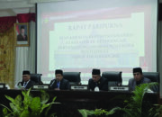 DPRD Bukittinggi Gelar Rapat Paripurna Sampaikan Hasil Pembahasan LKPJ 2025