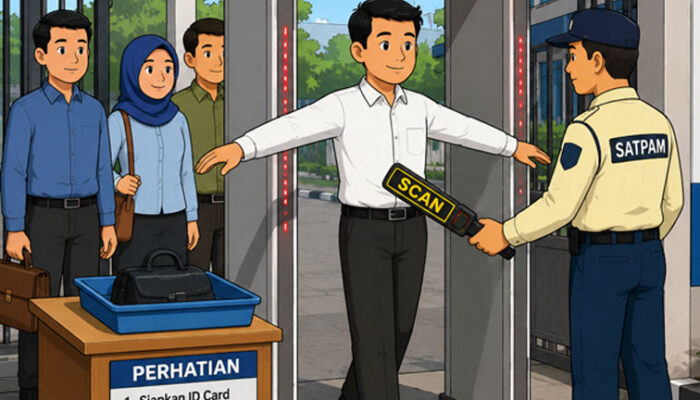 Kantor Listrik bak Markas Tentara