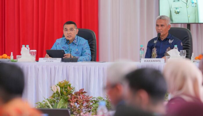 ATR/BPN Catat Kemajuan Pertanahan di Sulteng, 50% Bidang Tanah Sudah Terdaftar