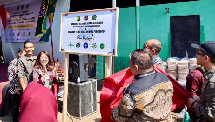 Kampung RA Clumprit Diresmikan, ATR/BPN Optimistis Wakaf Produktif Mampu Perkuat Ekonomi Masyarakat