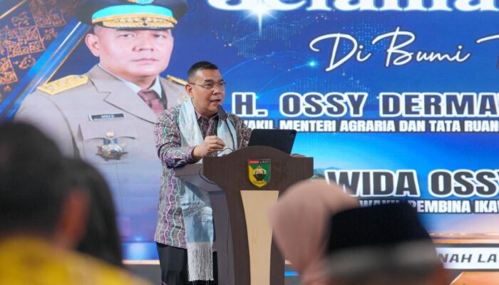Wamen Ossy Dorong Penguatan GTRA, Kunci Penyelesaian Konflik Pertanahan di Tanah Laut