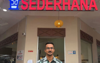 Asyraf Rasheed pengusaha kuliner Singapura dengan RM Sederhana nya (Foto: Khalil Samsuri/CNA)