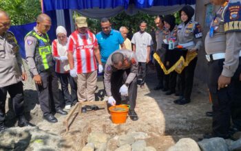 Hari Bhayangkara ke-80, Ditlantas Polda Sumbar Bangun Harapan Baru Lewat Program Bedah Rumah