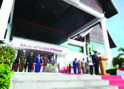 Hajjah Elfianis, S.M. Anggota DPRD Kota Bukittinggi Hadiri Hardiknas 2026 di Balaikota Bukittinggi