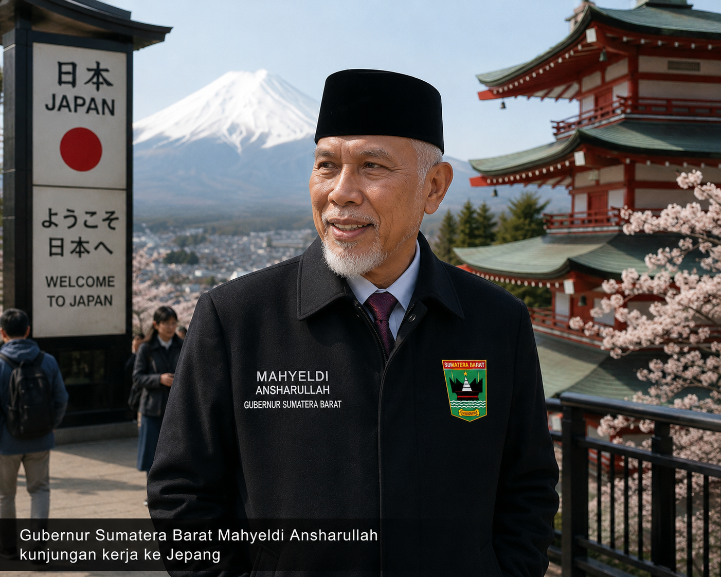 Gubernur Sumbar ke Jepang atas undangan ADB (ilustrasi AI)