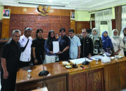Wakil Ketua serta anggota DPRD Kota Bukittinggi Terima KSPSI Cabang Kota Bukittinggi