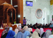 Ketua DPRD Bukittinggi Buka Ujian Tahfidzul Qur’an dan Sampaikan Tausiah di Masjid Jami Mandiangin