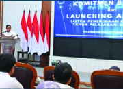Wako Bukittinggi Ramlan Nurmatias Tandatangani Komitmen Bersama dan Launching SPMB Online 2026/2027