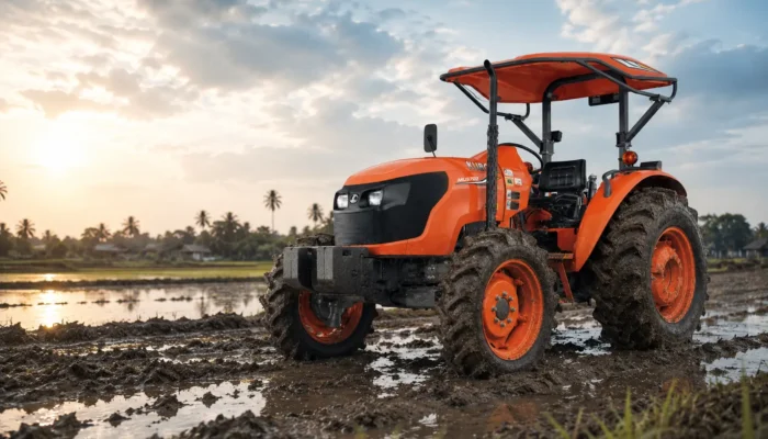 Traktor untuk Lahan Sawah Berlumpur, Perhatikan Spesifikasi Teknis Ini Sebelum Membeli