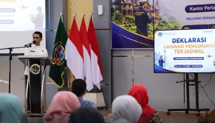 BPN Sumbar Luncurkan Layanan Pengukuran Terjadwal, Pasaman Barat Siap Berikan Kepastian Waktu kepada Masyarakat