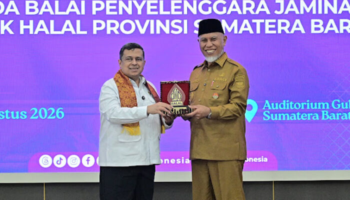 Gubernur Sumbar: Sertifikasi Halal Kuatkan Daya Saing UMKM