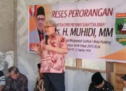 Ketua DPRD Sumbar Muhidi Serap Aspirasi serta Berdiskusi dengan Warga Mega Permai Padang Sarai