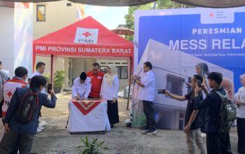 PMI Sumbar Resmikan Mess Relawan, Perkuat Kesiapsiagaan Hadapi Bencana