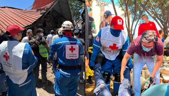 Gempa M 7,4 Guncang Kolombia, Palang Merah Perkuat Operasi Penyelamatan