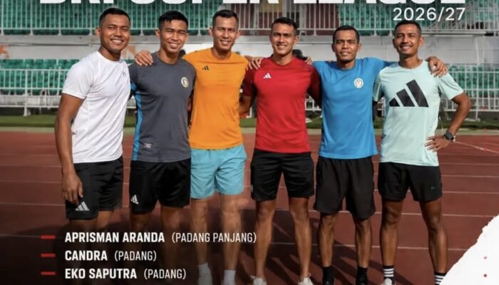 Semen Padang FC Absen, 7 Wasit Ranah Minang Tetap Unjuk Gigi di Kasta Tertinggi Liga 1