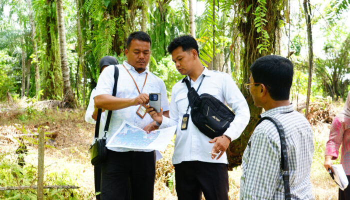 Tim Kantah Pasaman Barat Turun ke Koto Baru, Inventarisasi Tanah Terindikasi Terlantar